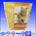 Customized Printed Zipper Top Cat Food Package Bag 